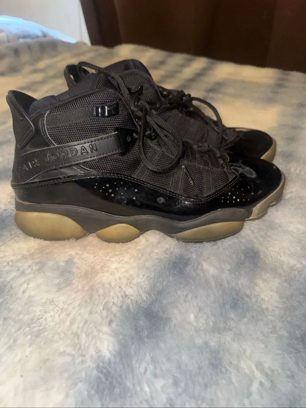 Nike Air Jordan 6 rings sneakers size 7.5